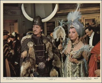 Dans « Lady L », Sophia Loren est l'épouse d'un anarchiste joué par... Paul Newman !