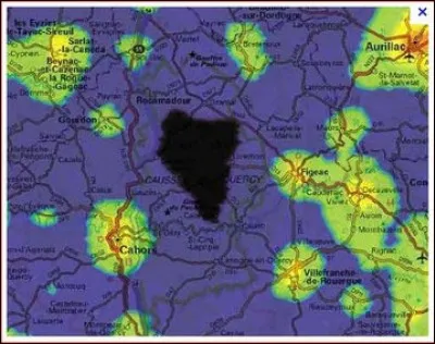 Le triangle noir du Quercy est une zone de France qui s'étend entre Labastide-Murat, Livernon et Sauliac-sur-Célé. Pourquoi cette zone est-elle appelée ainsi ?
