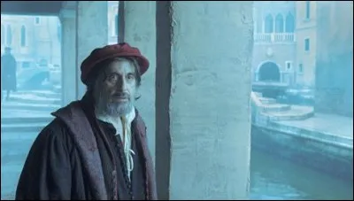 Al Pacino est à Venise dans le rôle de Shylock, d'après Shakespeare, jouant un usurier... Quel est le film ?