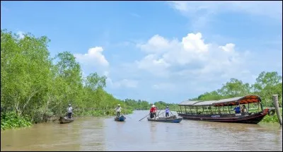 Comment s'appelle le fleuve qui se situe entre le Vietnam, le Laos et le Cambodge ?