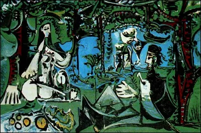 Toi, tu préférais ton déjeuner sur l'herbe ! N'aurais-tu pas parodié un autre artiste...