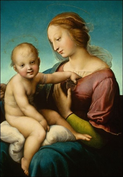 Quel artiste italien de la Renaissance a peint "La grande madone Cowper'' ?