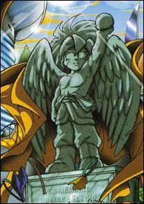 En quel honneur est rige cette statue d'Elisyo dans le monde elfique?