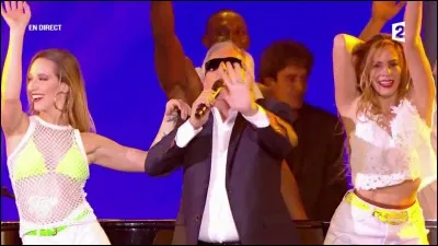 Gilbert Montagné a chanté...