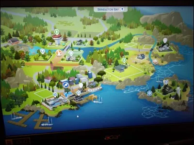 Cette ville fait partie de quel pack dans les Sims ?