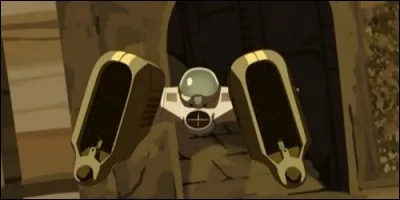 Comment se nomme le vaisseau de course de l'équipe terrienne, que Mei pilote ?