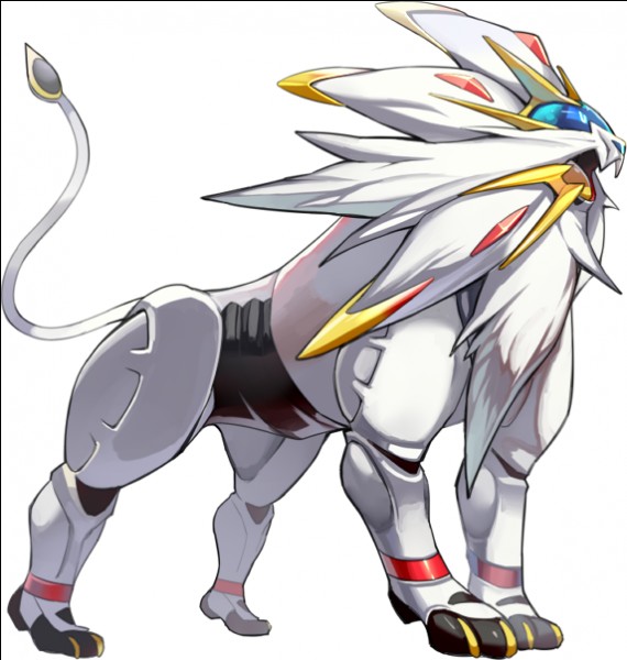 Dans "Pokémon Soleil et Lune", l'un des Pokémon légendaires principaux se trouve être un lion nommé Solgaleo. Excepté le type Psy, de quel type est-il ?