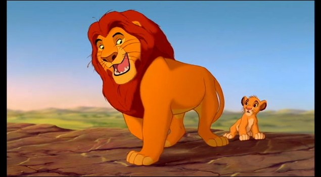 Dans le film d'animation des studios Disney "Le Roi lion", on retrouve de nombreux lions dont Simba, l'héritier de la Terre des Lions. Comment s'appelle son père ?