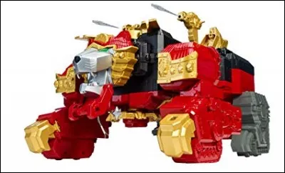 Dans la série "Power Rangers", il existe un zord Lion de Feu dans la dernière saison. Comment s'appelle celle-ci ?