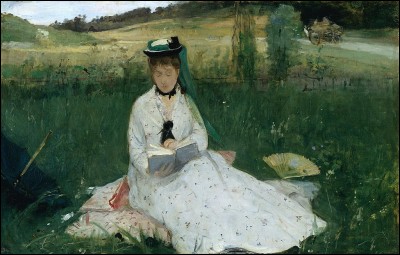 Cette peinture de Berthe Morisot s'appelle « La lecture ». On y voit sa sur aînée Edma. Si Edma nait à Valenciennes, Berthe est une berruyère. Dans quelle ville est-elle née ?