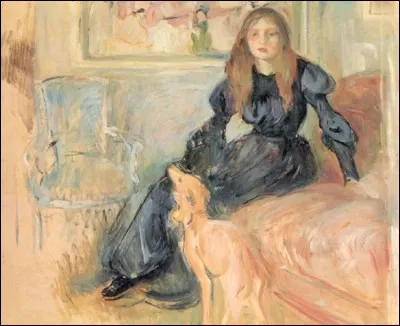 « Julie Manet avec son lévrier », toile de 1893, nous emmène dans la cathédrale de Nantes sur le tombeau Marguerite de Foix au côté de François II de Bretagne. Quel symbole est représenté par le lévrier allongé aux pieds de la duchesse ?