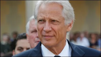 Dominique de Villepin a été...