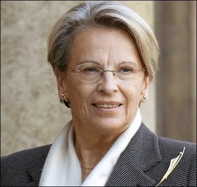 Michèle Alliot-Marie ...