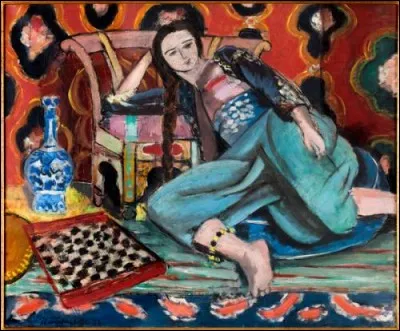 J'aime ton odalisque, beaucoup plus que ton "Nu bleu" !