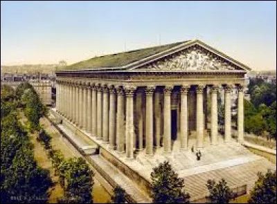 Où a-t-on construit l'église de la Madeleine ?