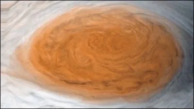 Que représente la tache rouge sur Jupiter ?