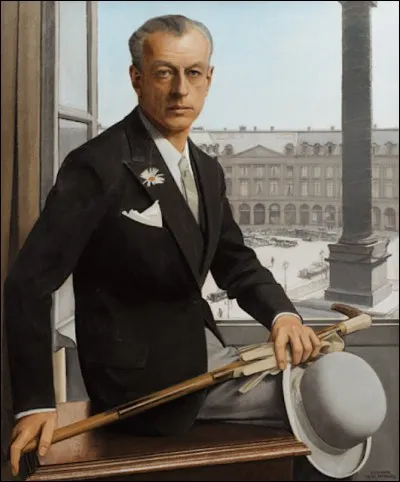 L'expression "Se mettre sur son 31" est liée à la nuit de la Saint-Sylvestre... (Peinture Boutet de Monvel, Autoportrait au Ritz)