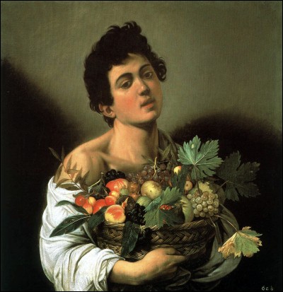 Musée dont la visite ne peut excéder deux heures, la Galerie Borghese rassemble une extraordinaire collection de tableaux, dont cette magnifique toile "Garçon avec un panier de fruits", signée...