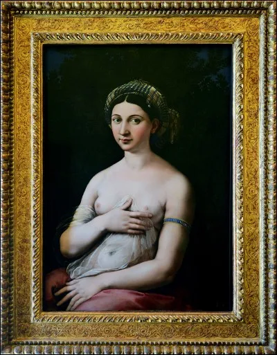 Dans ce même palais, il est possible d'admirer l'intrigant "Portrait de jeune femme - La Fornarina", toile de...