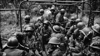 Une guerre longue et meurtri&egrave;re ravage une r&eacute;gion d'Afrique. Elle ne s'ach&egrave;ve qu'au d&eacute;but de l'ann&eacute;e suivante. De quelle guerre s'agit-il ?