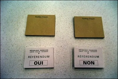 Le référendum a lieu le 27 avril : quel en est le résultat ?