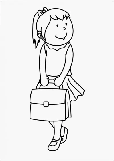 Répondez à la question du cheval voyageur : 
De qui est le poème "L'écolière" ?