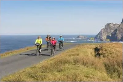 Cette randonnée est une boucle de 69 km. Elle offre un condensé du littoral de ce pays où la force des vents conditionne le cyclotourisme. On peut y voir : prés, landes, lapiaz, hautes falaises, côtes déchiquetées, plages, châteaux et ports.
Quelle piste offre le Dolmen Cycleway au milieu des sites mégalithiques ?