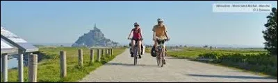 Quel plaisir de pouvoir enfourcher sa bécane à Paris et de rouler vers la baie du Mont Saint-Michel, en Normandie, un périple de 440 km ! Sur votre parcours se situent 5 sites du patrimoine mondial de l'Unesco.
Nommez cette piste où vous croisez : le Paris-Rives de Seine, Notre-Dame de Paris, le mont Saint-Michel, Versailles et Notre-Dame de Chartres.