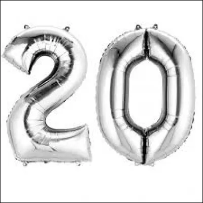 Comment traduit-on "vingt ans" en anglais ?