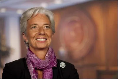Quel est le nom de cette Christine, ancienne ministre des Finances et actuelle directrice générale du FMI ?