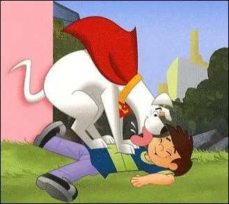 (Krypto le Superchien) Qui trouve Krypto quand il arrive sur Terre ?