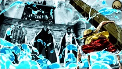 Saleté d'amiraux, personne ne les aime je crois, alors qui des trois amiraux Luffy n'a-t-il jamais rencontré avant l'arc Marine Ford ?