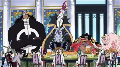 De grands pirates au service du GM... Qui des 7 grands corsaires Luffy n'a-t-il pas affronté directement avant Marine Ford ?