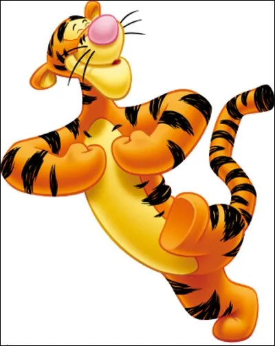 Dans quel dessin animé apparaît Tigrou ?