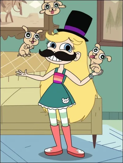 Quelle est la particularité des chiots de Star ?