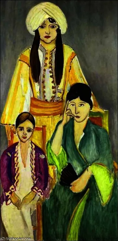 Qui a peint "Les Trois Surs tryptiques" ?