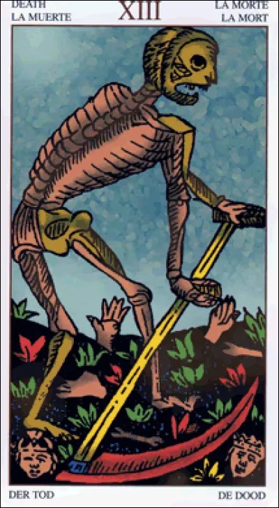 Dans quel jeu de cartes, la "Mort" est-elle la treizième carte de la série des "atouts" ?