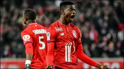 Pépé a de nouveau marqué un but avec Lille, ce qui porte son total de buts en Ligue 1 à...