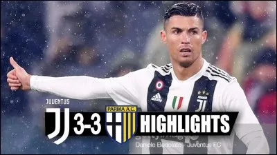 Qui a inscrit un doublé avec Parme contre la Juventus ?