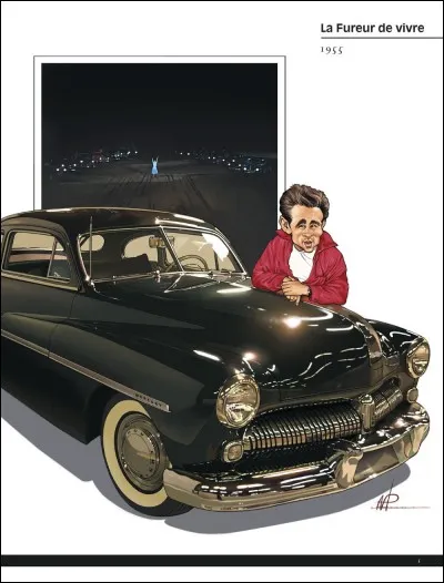 L'indice donne comme titre de film joué par James Dean :