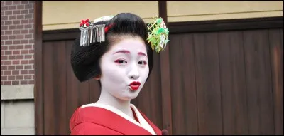 Quel nom particulier est donné aux geishas de Kyoto ?