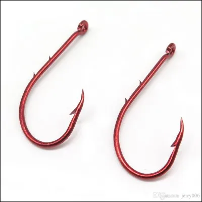 Il faut des gros hameçons pour pêcher le gardon.