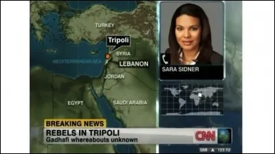 Il y a bien une ville nommée Tripoli au Lyban, mais lorsque l'on parlait de Kaddafi, c'était plutôt ... (Complétez !)