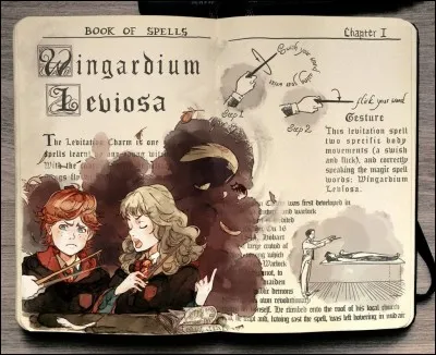 Quel est le premier sortilège que Harry apprend ?