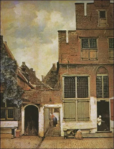 Cette toile, très connue, de Vermeer, ne s'appelle pas...