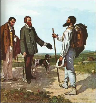 Il y a un intrus parmi les noms de cette toile de Courbet : lequel ?