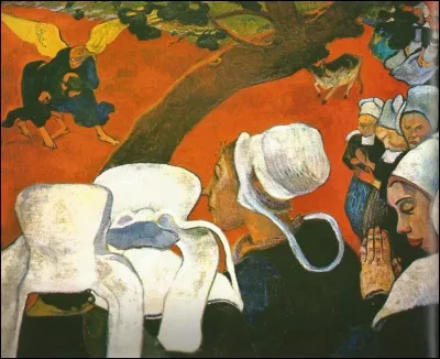 Cette toile, peinte par Gauguin, en 1888, ne porte pas le nom de...