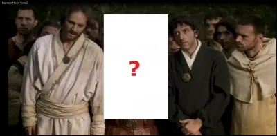 Quel personnage, assistant au discours du roi Loth dans le camp de Lancelot, est caché sur cette image ?