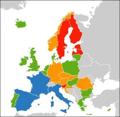 Lequel, parmi les pays proposés, recommande, mais n'oblige pas, l'usage des pneus « hiver » lorsque les conditions atmosphériques l'imposent ?