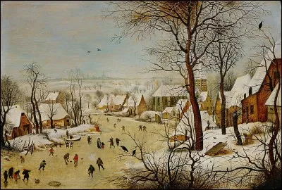 Dans l'art occidental, un peintre flamand du XVIe siècle peut être considéré comme le créateur de la tradition du paysage hivernal. Comment s'appelle-t-il ?
